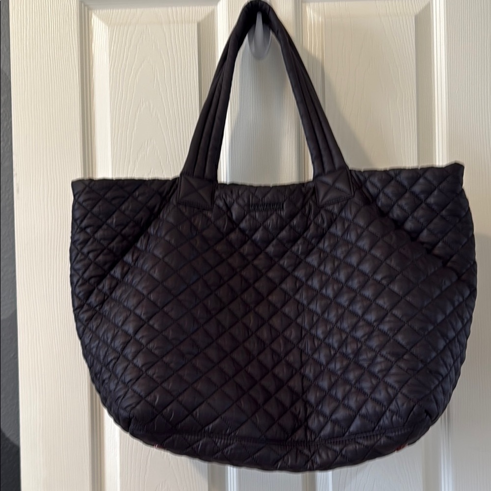 MZ Wallace large metro tote deluxe in Black REC